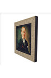 Mustafa Kemal Atatürk Baskılı MDF Magnet 7X7