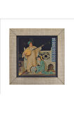 İki Müzisyen Kız (Osman Hamdi Bey, 1880) Baskılı MDF Magnet 7X7