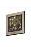 Halı Tüccarı (Osman Hamdi Bey, 1888) Baskılı MDF Magnet 7X7