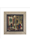 Halı Tüccarı (Osman Hamdi Bey, 1888) Baskılı MDF Magnet 7X7