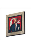 Mustafa Kemal Atatürk Baskılı MDF Magnet 7X7