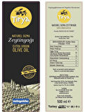Tirya Gemlik Natural Sızma Zeytinyağı / 0,5 Ml.