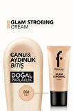 Flormar Aydınlatıcı Makyaj Bazı (şeftali) - Glam Strobing Cream - 002 Peach - 8690604645916