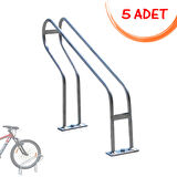 Bisiklet Park Standı Bisiklet Parkı Tekli Bisiklet Park Yeri Alanı Demiri 5 Adet Siyah