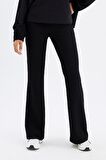 DeFactoFit Flare Fit İspanyol Paça Standart Boy Modal Sporcu Pantolon D0389AX24AUBK81