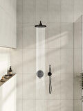 VitrA Origin A4262536 Ankastre El Duşu Çıkışı, Mat Siyah