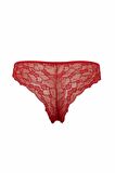 DeFacto Dantel Kırmızı Brazilian Külot-Fall in Love T3197AZ24AURD286