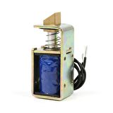 JF-S0837DL DC 12V 1A 10 mm Hareketli 15N  Solenoid Elektromıknatıs