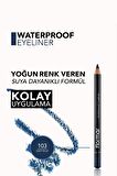 Flormar Suya Dayanıklı Göz Kalemi - Mavi Waterproof