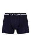 U.S. Polo Assn. Erkek 3 Lü Boxer Set Lacivert
