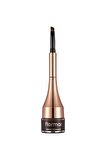 Flormar Yoğun Pigmentli Kalıcı Kaş Pomadı - Brow Pomade - 004 Dark Brown - 8690604572212