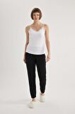 DeFacto Regular Fit Dantel Detaylı İnce Askılı Pamuklu Beyaz İç Atlet-Fall in Love Y5360AZ24SPWT34