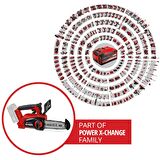Einhell Professional Akülü Zincirli Testere FORTEXXA 18/20 TH Power X-Change (Li-Ion, 18 V, kömürsüz motor, 20 cm Oregon kılavuz ve zincir, max. 3.800 min-1, akü ve şarj cihazı dahil değildir) - 4600020