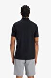 DeFactoFit Esnek Kumaş Standart Fit Sporcu Kısa Kollu Siyah Polo Tişört D9244AX25SPBK81