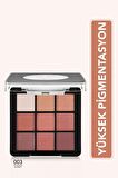 Flormar Mat & Işıltılı Kremsi Far Paleti - Eye Shadow Palette - 003 Sunset- 8682536048453