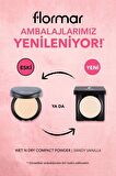 Flormar Wet & Dry Yarı Mat Bitişli Kremsi Kompakt Pudra