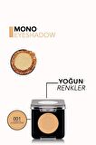 Flormar Mono Yüksek Pigmentli & Doğal Işıltılı Kompakt Göz Farı