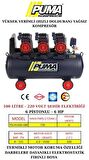 100 LT YÜKSEK VERİMLİ YAĞSIZ KOMPRESÖR (6 HP)