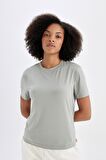 DeFactoFit Standart Fit Bisiklet Yaka Sporcu Basic Düz Kısa Kollu Tişört D2296AX24AUKH418