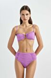 DeFacto Fall in Love Regular Fit Parlak Kumaş Bikini Üstü B7471AX24SMPR442