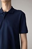 DeFacto Regular Fit Kısa Kollu Basic Düz Pike Kumaş Polo Tişört C1293AX24SPNV241