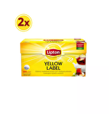 Lipton Yellow Label Demlik Poşet Siyah Çay 2x100'lü 