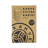  2 Adet Kahve Dünyası Filtre Kağıdı No4 80li 