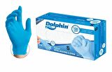  Dolphin Nitril Eldiven Pudrasız Mavi S 100lü