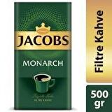 Jacobs Monarch Sert İçim Öğütülmüş Filtre Kahve 500 gr