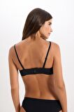 DeFacto Boş Kap Toparlayıcı Dolgusuz Straplez Basic Düz Bra-Fall in Love Y3730AZ24AUBK81