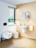 VitrA Origin A4489336 Tuvalet Fırçalığı, Yerden, Mat Siyah