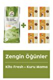 Yetişkin Köpek Maması 7 Kg + Hindi Etli Fresh X 6