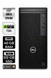 DELL OPTİPLEX i5 12500 40GB RAM 512GB SSD GT730/4GB W11HOME N010O3000MTAC MASAÜSTÜ PC & PER4 BELLEK