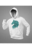 Kurt Desenli Unisex Oversize Hoodie