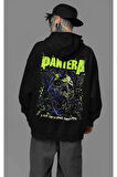 Pantera Rock Metal Baskılı Unisex Oversize Müzik Grubu Hoodie