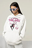 The Amazing Spider-Gwen Baskılı Unisex Oversize Hoodie
