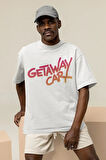 Getaway Car Taylor Swift Baskılı Unisex Oversize Şarkıcı Tişört