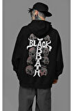 Kurukafa Tasarım Müzik Grubu Baskılı Unisex Oversize Black Sabbath Hoodie