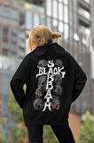 Kurukafa Tasarım Müzik Grubu Baskılı Unisex Oversize Black Sabbath Hoodie