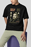 Way 2 Sexy Drake Rapper Baskılı Unisex Tişört, Oversize Rap Tişört