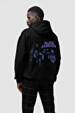 Tasarım Black Sabbath Baskılı Unisex Oversize Müzik Grubu Rock Metal Hoodie