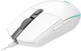 Logitech G G102 Lightsync RGB Kablolu Gaming Mouse, Beyaz-TEŞHİR