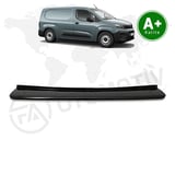 Opel Combo Panelvan Arka Tampon Eşiği Parlak Siyah 2024 Model ve Sonrası