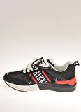 Siyah - Turuncu Erkek Sneaker 19124/CP