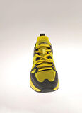 Antrasit - Sarı Erkek Sneaker 20213/CP