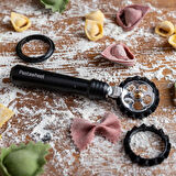 Marcato Pastawheel Makarna Hamuru Kesme Çarkı Siyah Renk