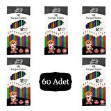 Gen-Of HB Köşeli Kurşun Kalem (GEN-6000) 60 Adet