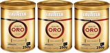 LavAzza Qualita Oro Filtre Kahve Teneke Kutu Üçlü Set (250 GR x 3 ) Orijinal