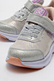 mnpc Kız Çocuk Gümüş Spor Ayakkabı