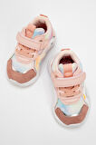 mnpc Kız Çocuk Pudra Hakiki Deri Spor Ayakkabı